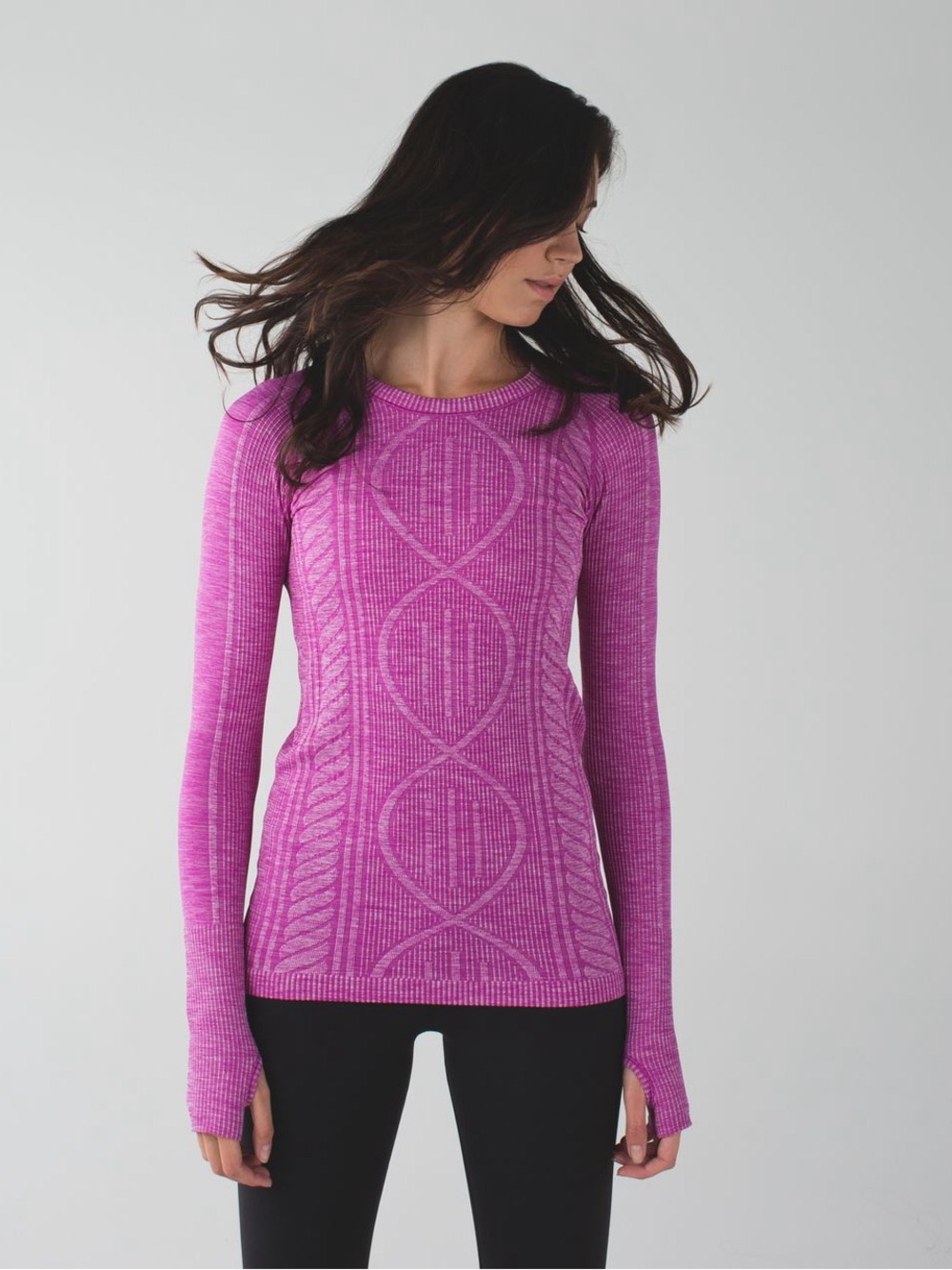 Lululemon Rest Less Pullover Heathered Ultra Violet Size 4